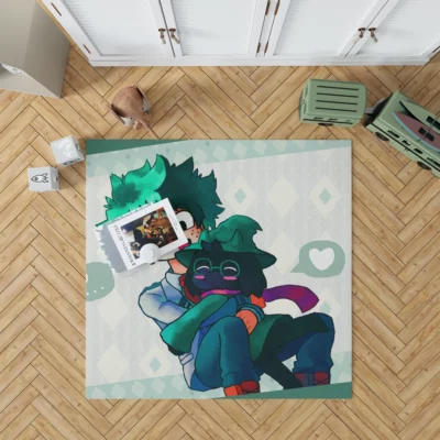 Deltarune x My Hero Crossover Chaos Anime Rug