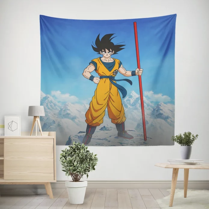 Dragon Ball Super The Movie Goku Adventure Anime Wall Tapestry