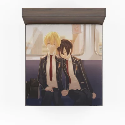 Dreaming Beyond Kirito and Eugeo Adventure Anime Fitted Sheet