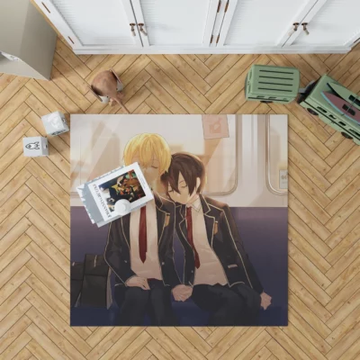 Dreaming Beyond Kirito and Eugeo Adventure Anime Rug