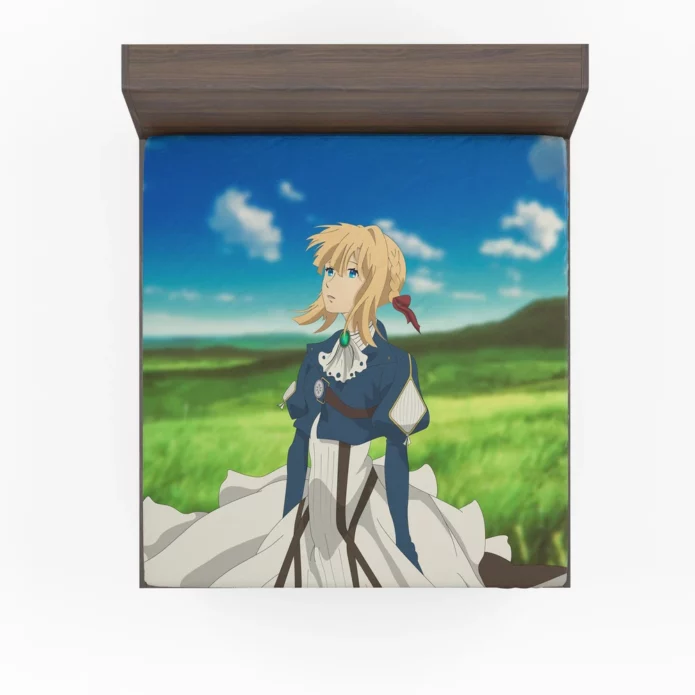 Emotional Journeys Violet Evergarden Story Anime Fitted Sheet