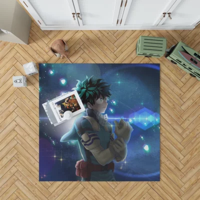 Epic Quest of Izuku Midoriya Anime Rug