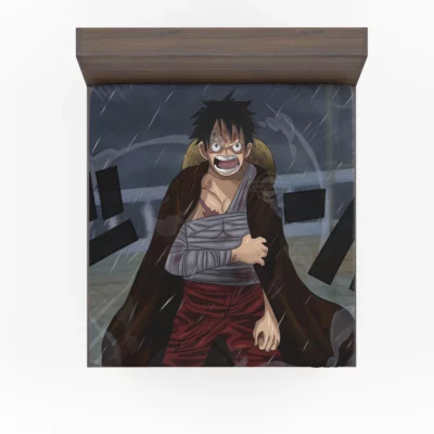 Epic Saga Monkey D Luffy One Piece Adventure Anime Fitted Sheet