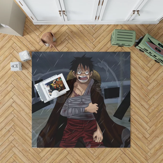 Epic Saga Monkey D Luffy One Piece Adventure Anime Rug