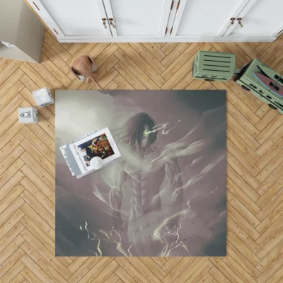 Eren Yeager Titan Triumph Anime Marvel Rug