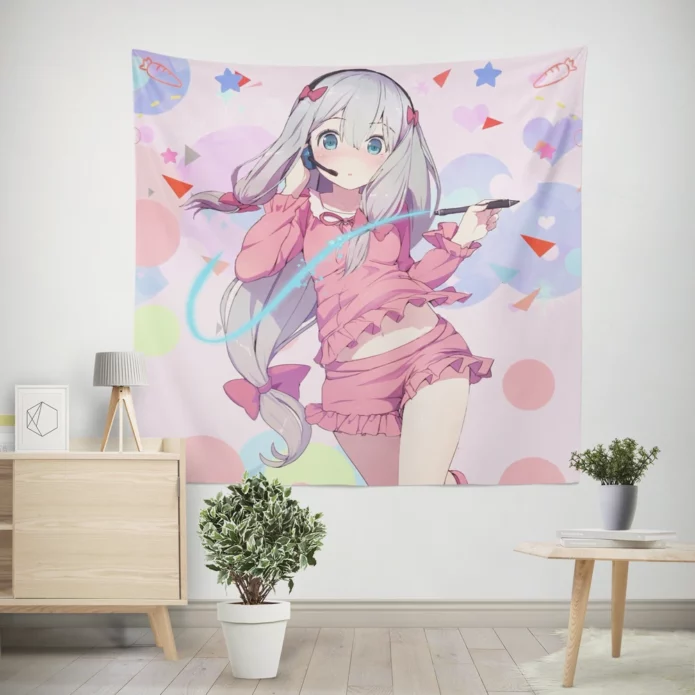 Eromanga-Sensei Sagiri Izumi Adventure Anime Wall Tapestry