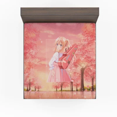 Eternal Notes Your Lie in April Anime Fitted Sheet