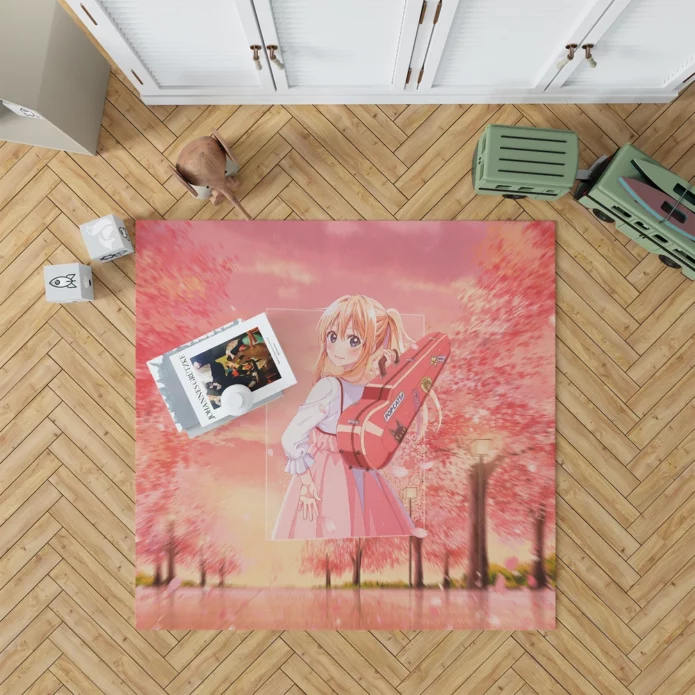 Eternal Notes Your Lie In April Anime Rug