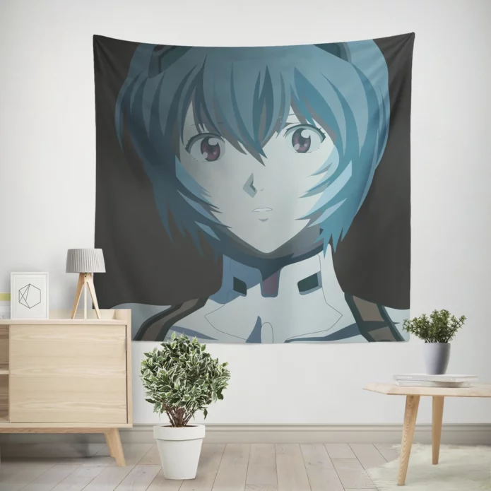 Evangelion 10 Rei Resonance Unveiled Anime Wall Tapestry