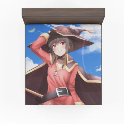 Explosive Adventures KonoSuba Blessing Anime Fitted Sheet