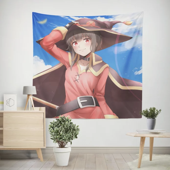 Explosive Adventures Konosuba Blessing Anime Wall Tapestry