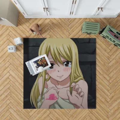 Fairy Tail Enchantress Lucy Heartfilia Anime Rug