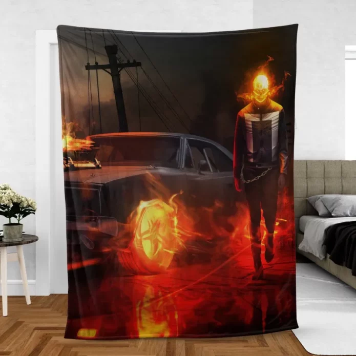 Fast X Imax Racing In 3D Fleece Blanket