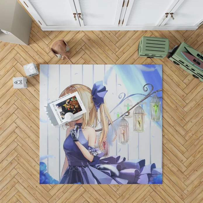 Flandre Scarlet Touhou Adventures Anime Rug