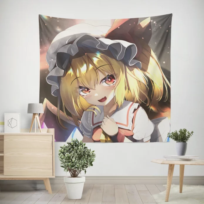 Flandre Scarlet Touhou Enigma Anime Wall Tapestry