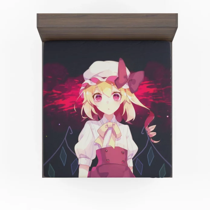 Flandre Spellbinding Touhou Journey Anime Fitted Sheet