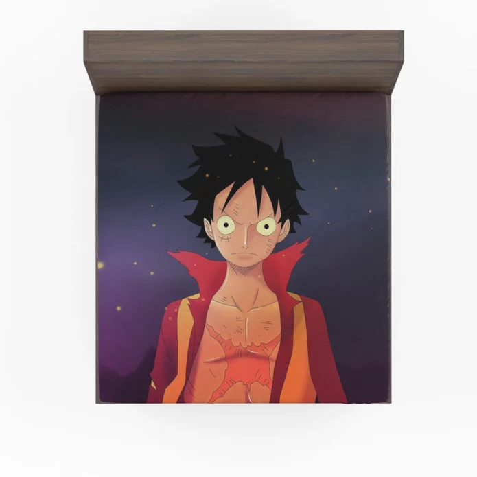 Future Pirate King Monkey D Luffy Destiny Anime Fitted Sheet