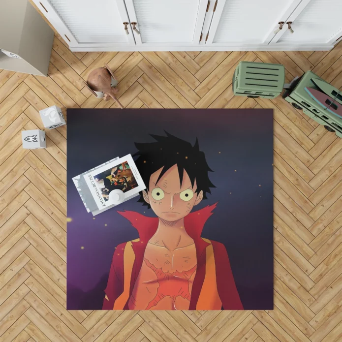 Future Pirate King Monkey D Luffy Destiny Anime Rug