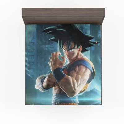 Goku Clash Jump Force Showdown Anime Fitted Sheet