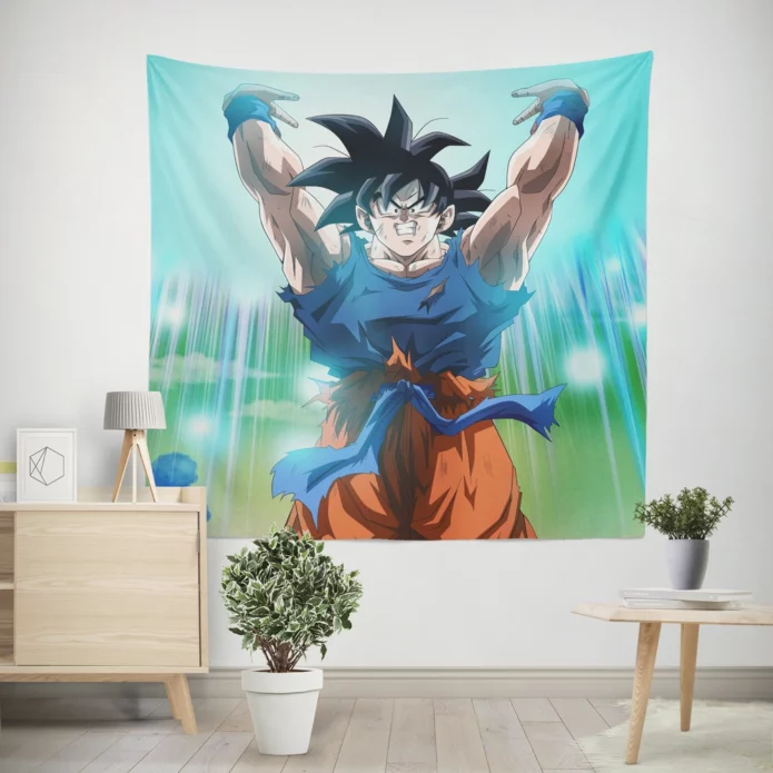 Goku New Frontier Dragon Ball Super Anime Wall Tapestry