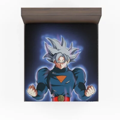 Goku Ultimate Form Heroes Unleashed Anime Fitted Sheet