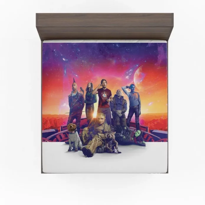 Guardians Of The Galaxy Cosmic Odyssey Fitted Sheet
