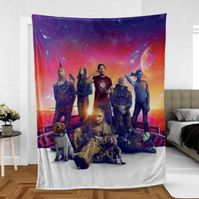 Guardians of the Galaxy Cosmic Odyssey Fleece Blanket