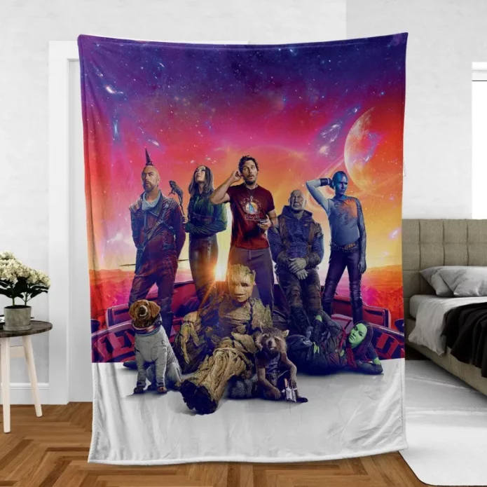 Guardians Of The Galaxy Cosmic Odyssey Fleece Blanket