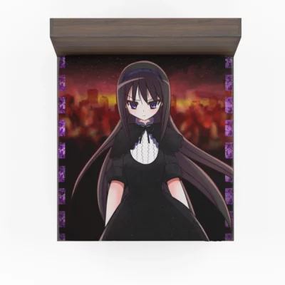 Homura Akemi Puella Magi Odyssey Anime Fitted Sheet