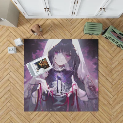 Homura Akemi Tale of Magic Anime Rug