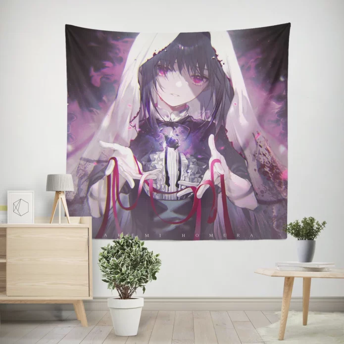 Homura Akemi Tale Of Magic Anime Wall Tapestry