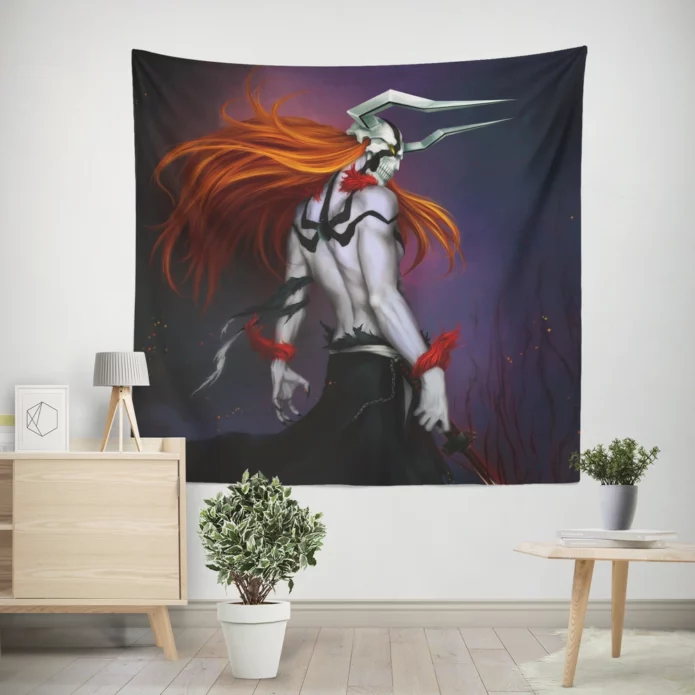 Ichigo Kurosaki The Bleach Anime Saga Wall Tapestry