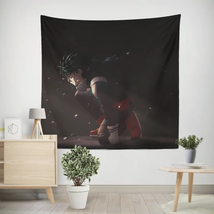 Izuku Midoriya Hero Odyssey Anime Wall Tapestry