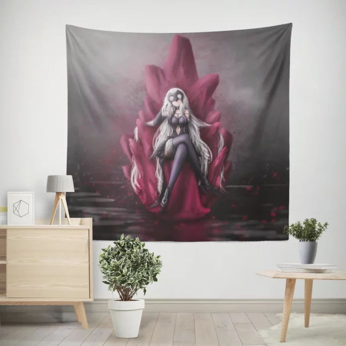 Jeanne Alter Fate Vengeance Anime Wall Tapestry