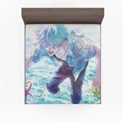 Jujutsu Kaisen Gojo Cursed Battles Anime Fitted Sheet