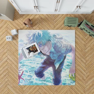 Jujutsu Kaisen Gojo Cursed Battles Anime Rug