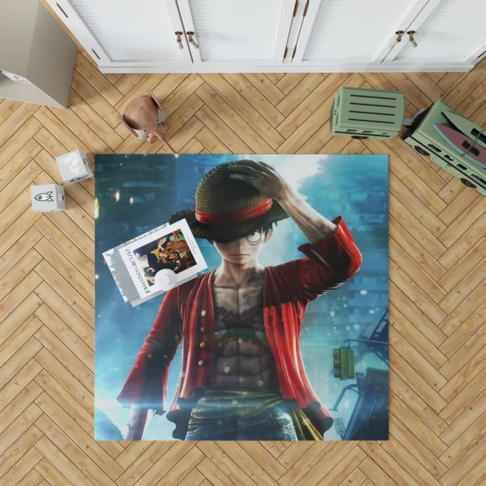 Jump Force Chronicles Luffy Heroic Quest Anime Rug