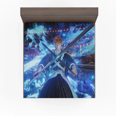 Jump Force Unleashed Ichigo Kurosaki Game Anime Fitted Sheet