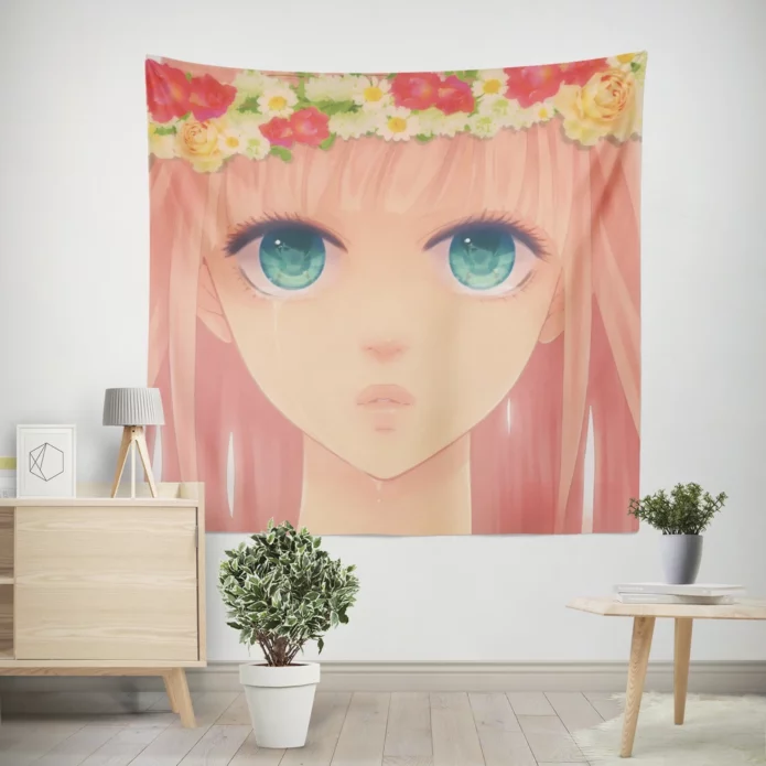 Just Be Friends Luka Vocaloid Fanart Anime Wall Tapestry