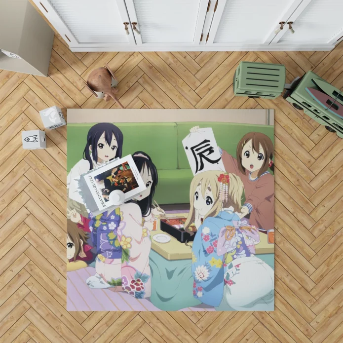 K-On Anime Squad Mio Akiyama Rug