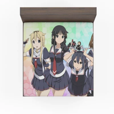 K-On Band Harmony Yui and Friends Anime Fitted Sheet