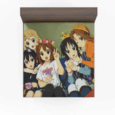 K-On Chronicles Yui and the Gang Anime Fitted Sheet