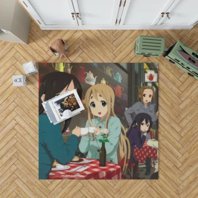 K-On Music Anime Mio Akiyama Rug