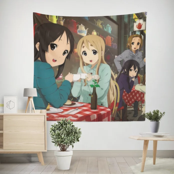 K-On Music Anime Mio Akiyama Wall Tapestry