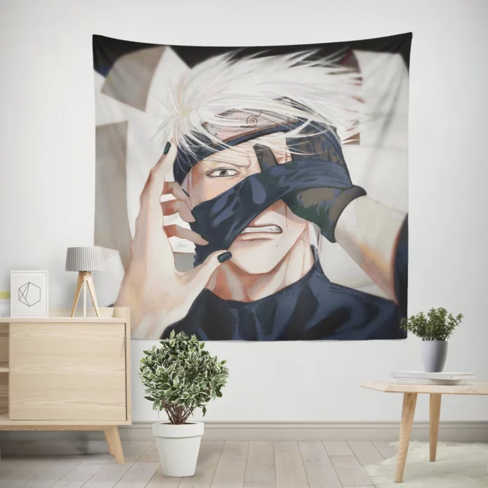 Kakashi Hatake Naruto Adventure Anime Wall Tapestry