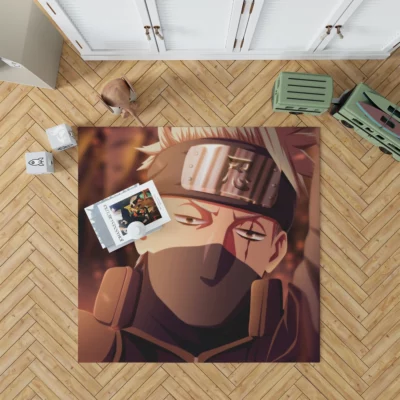 Kakashi Hatake Naruto Mentor Anime Rug