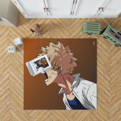 Katsuki Bakugou My Hero Odyssey Anime Rug