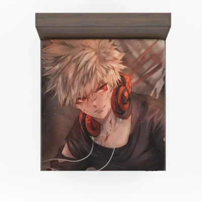 Katsuki Bakugou My Heroic Academia Journey Anime Fitted Sheet