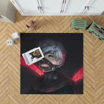 Ken Kaneki Odyssey Tokyo Ghoul Chronicles Anime Rug