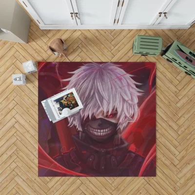 Ken Kaneki Tokyo Ghoul Adventure Anime Rug